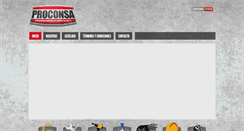 Desktop Screenshot of proconsamexico.com